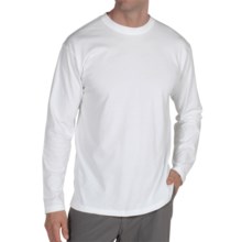 ExOfficio BugsAway® Chas’r Crew Shirt - Long Sleeve (For Men) in White - Closeouts