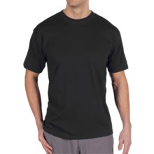 ExOfficio BugsAway® Chas’r T-Shirt - Short Sleeve (For Men) in Black - Closeouts