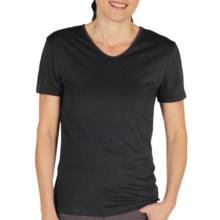ExOfficio BugsAway® Chas’r T-Shirt - UPF 30+, Short Sleeve (For Women) in Black - Closeouts