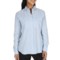 ExOfficio Bugsaway Halo Check Shirt - UPF 30+, Long Sleeve (For Women) in Light Lapis