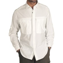 ExOfficio BugsAway® Halo Shirt - UPF 30+, Long Sleeve (For Men) in White - Closeouts