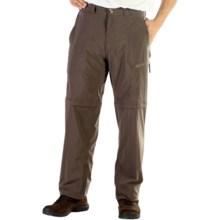 ExOfficio BugsAway Ziwa Convertible Pants - UPF 30+, Insect Shield® (For Men) in 8330 Cigar - Closeouts