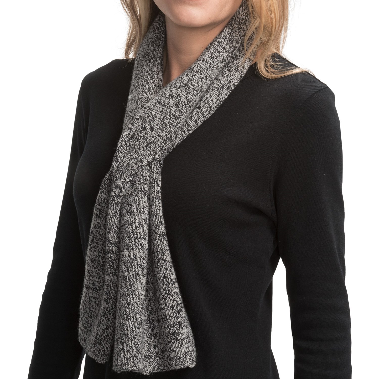 ExOfficio Cafenista Convertible Scarf Wool Blend (For Women) in Cement