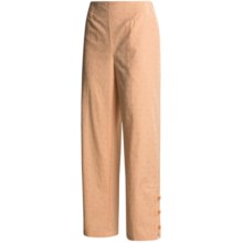 ExOfficio Capriccio Crop Pants (For Women) in Apricot Stripe - Closeouts