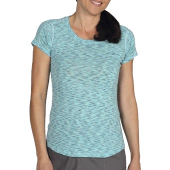 ExOfficio Chica Cool Shirt - Short Sleeve (For Women) in Light Turquoise