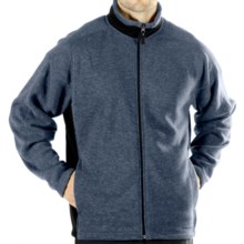 ExOfficio Chugo Fleece Cardigan Sweatshirt - Zip (For Men) in Steel - Closeouts