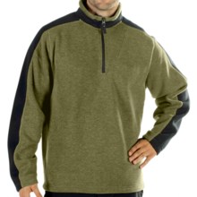 ExOfficio Chugo Fleece Pullover Shirt - Zip Neck, Long Sleeve (For Men) in Bracken - Closeouts