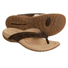 ExOfficio Devata Thong Sandals - Leather (For Women) in Mink - Closeouts