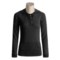 Black ExOfficio ExO Dri Pointelle Hoodie Sweatshirt - UPF 30+ (For Women)
