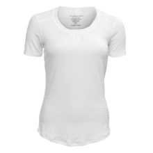 ExOfficio eXo Dri Pointelle T-Shirt - UPF 30+, Scoop Neck, Short Sleeve (For Women) in White - Closeouts