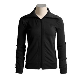 ExOfficio Exsential Zippy Shirt - Long Sleeve (For Women) in Black