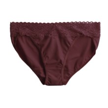 ExOfficio Give-N-Go Lacy Underwear - Low-Rise Bikini Briefs (For Women) in Wine - Closeouts