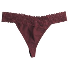 ExOfficio Give-N-Go Lacy Underwear - Thong (For Women) in Wine - Closeouts