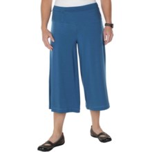 ExOfficio Go-To Palazzo Capris (For Women) in Rainier - Closeouts