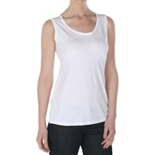 ExOfficio Go-To Shirt - Sleeveless (For Women) in White - Closeouts