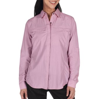 ExOfficio Halo Insect Shield® Shirt - Long Sleeve (For Women) in Sorbet