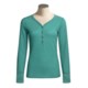 ExOfficio High-Performance Waffle Henley Shirt -  Long Sleeve (For Women)