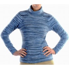 ExOfficio Irresistible Neska Stripe Turtleneck - Long Sleeve (For Women) in Rainier - Closeouts