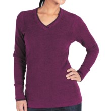 ExOfficio Irresistible Neska Sweater - V-Neck (For Women) in Plum - Closeouts
