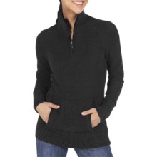 ExOfficio Irresistible Neska Sweater - Zip Neck (For Women) in Black - Closeouts