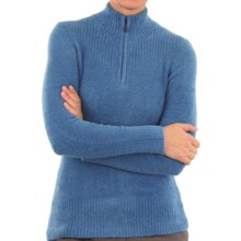 ExOfficio Irresistible Sweater - Zip Neck (For Women) in Rainier - Closeouts