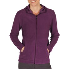 ExOfficio Jandiggity Fleece Hoodie Sweatshirt (For Women) in Plum - Closeouts