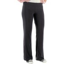 ExOfficio Jandiggity Grid Fleece Pants (For Women) in Black - Closeouts