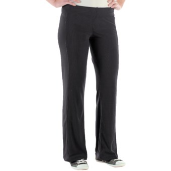ExOfficio Jandiggity Grid Fleece Pants (For Women) in Black