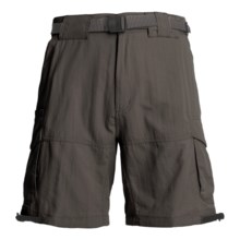 ExOfficio Nio Amphi Short - UPF 30+ (For Men) in Dk Charcoal - Closeouts