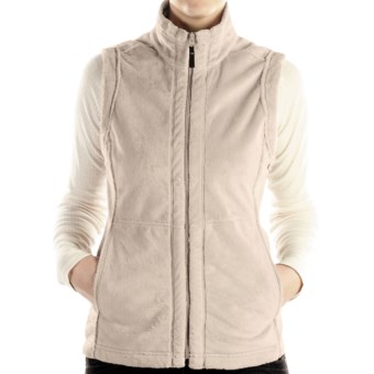 ExOfficio Persian Print Fleece Vest (For Women) in Stone