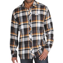ExOfficio Pocatello Macro Plaid Shirt - Long Sleeve (For Men) in Black - Closeouts
