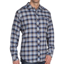 ExOfficio Pocatello Micro-Plaid Shirt - Long Sleeve (For Men) in Ensign - Closeouts