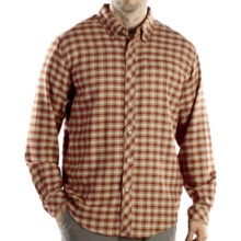 ExOfficio Pocatello Plaid Micro Shirt - Long Sleeve (For Men) in Rust - Closeouts