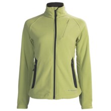 ExOfficio Polartec® Wind Pro® Wind Logic Jacket - Chamois Fleece (For Women) in Light Jade - Closeouts