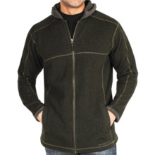 ExOfficio Roughian Hooded Sweater - Wool Blend (For Men) in Loden - Closeouts