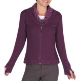 ExOfficio Roughian Sweater - Full Zip, Fleece-Lined (For Women)