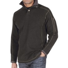 ExOfficio Roughian Sweater - Snap Front, Long Sleeve (For Men) in Loden - Closeouts