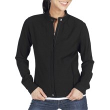 ExOfficio Savvy Zippy Jacket - Long Sleeve (For Women) in Black - Closeouts