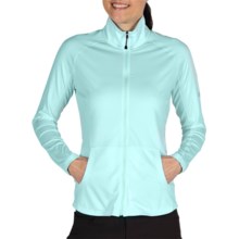 ExOfficio Sol Cool Zippy Jacket (For Women) in Light Turqouise - Closeouts