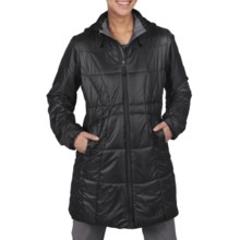 ExOfficio Storm Logic Ripstop Coat (For Women) in Black - Closeouts