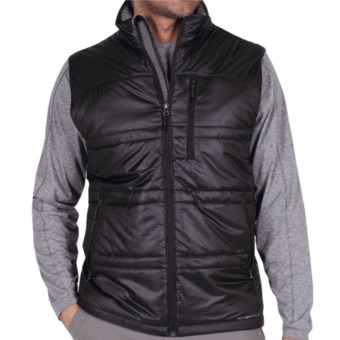 ExOfficio Storm Logic Vest - PrimaLoft® (For Men) in Black