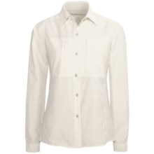 ExOfficio Super Dryflylite Shirt - UPF 30+, Long Sleeve (For Women) in White - Closeouts