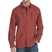 ExOfficio TakeOver Trek’r Shirt - Long Sleeve (For Men) in Brick - Closeouts