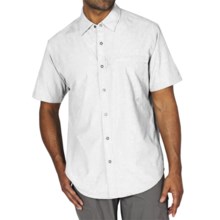 ExOfficio Tripr Shirt - UPF 30, Short Sleeve (For Men) in White - Closeouts