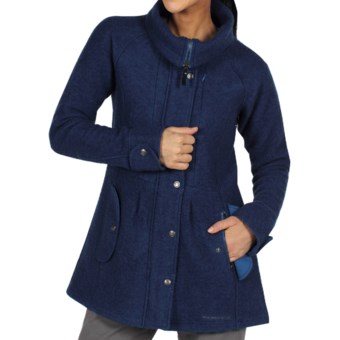 ExOfficio Tweedmuir Jacket - Boiled Wool (For Women) in Ensign