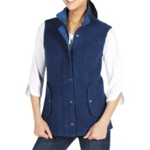 ExOfficio Tweedmuir Vest - Boiled Wool (For Women) in Ensign - Closeouts