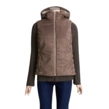 ExOfficio Ultra Microsuede Vest - Hooded (For Women) in Acorn - Closeouts