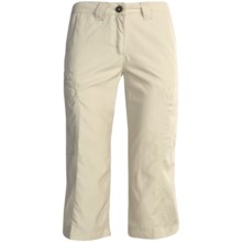 ExOfficio Vent'r Digr Capri Pants - Nio Nycott Ripstop UPF 30 (For Women) in Bone - Closeouts
