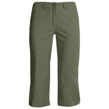 ExOfficio Vent'r Digr Capri Pants - Nio Nycott Ripstop UPF 30 (For Women) in Sage - Closeouts