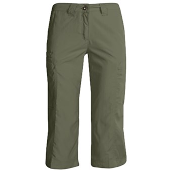 ExOfficio Vent'r Digr Capri Pants - Nio Nycott Ripstop UPF 30 (For Women) in Sage